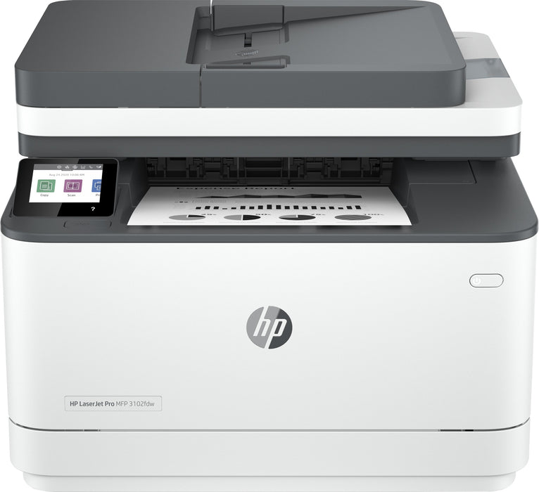 EAN 0195122461898 - HP LaserJet Pro MFP 3102fdw Printer Laser A4 1200 x 1200 DPI 33 ppm Wifi imagen 1
