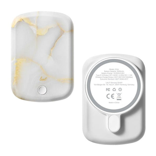 EAN 4895206933346 - LAUT E33A 5000 mAh Cargador inalámbrico Blanco imagen 1