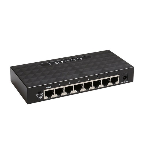 EAN 8435364316696 - iggual GES8000 No administrado Gigabit Ethernet (10/100/1000) Negro imagen 2