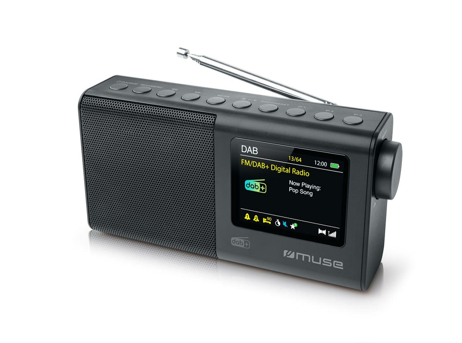 EAN 3700460207366 - Muse M-117 DB radio Portátil Digital Negro imagen 1