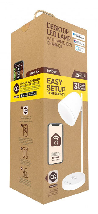 EAN 8426801166479 - Muvit MIOLAMP003 lámpara de mesa 14,5 W LED Blanco imagen 7