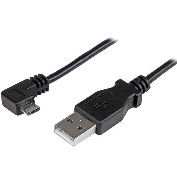 EAN 0065030863131 - StarTech.com USBAUB1MRA cable USB USB 2.0 USB A Micro-USB B Negro imagen 1