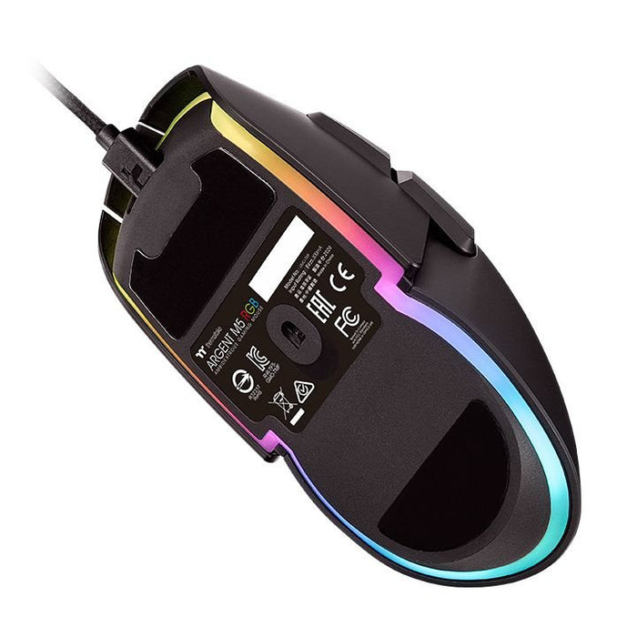 EAN 4713227524940 - Thermaltake Argent M5 RGB ratón Juego Ambidextro USB tipo A Óptico 16000 DPI imagen 5