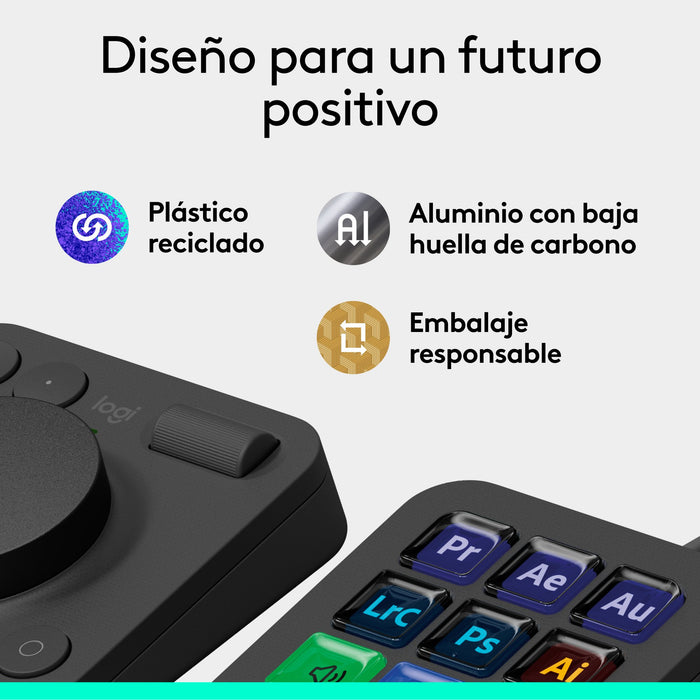 EAN 5099206124707 - Logitech MX Creative Console Teclado Bluetooth/USB imagen 10