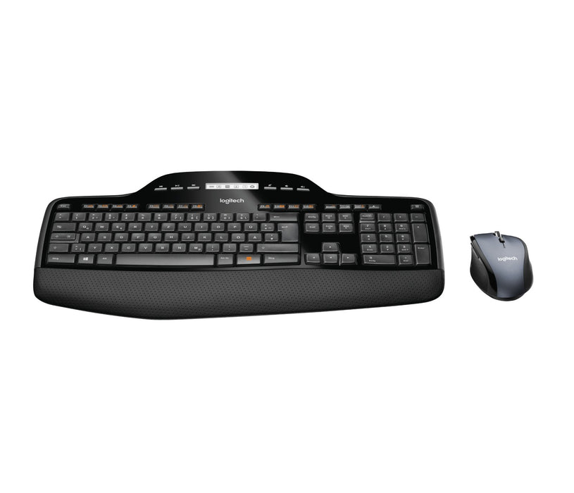 EAN 5099206020948 - Logitech 920-002420 teclado Ratón incluido Hogar RF inalámbrico QWERTZ Alemán Negro imagen 2
