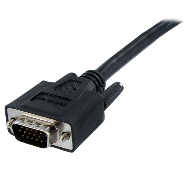 EAN 0065030849159 - StarTech.com DVIVGAMM2M adaptador de cable de vídeo VGA (D-Sub) Negro imagen 2