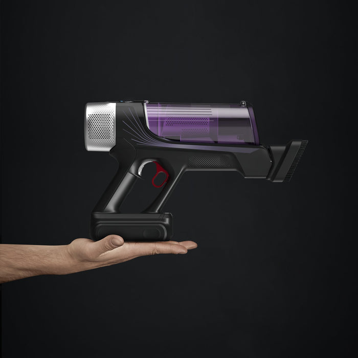 EAN 3221616048010 - Rowenta RH2037 Aspiradora escoba 2 en 1 Batería Secar Sin bolsa 0,4 L 250 W Negro, Púrpura imagen 6