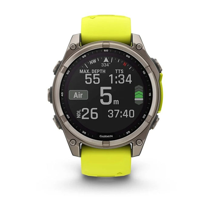 EAN 753759339364 - Garmin fenix 8 3,3 cm (1.3") 47 mm Digital 260 x 260 Pixeles Pantalla táctil Titanio Wifi GPS (satélite) imagen 8