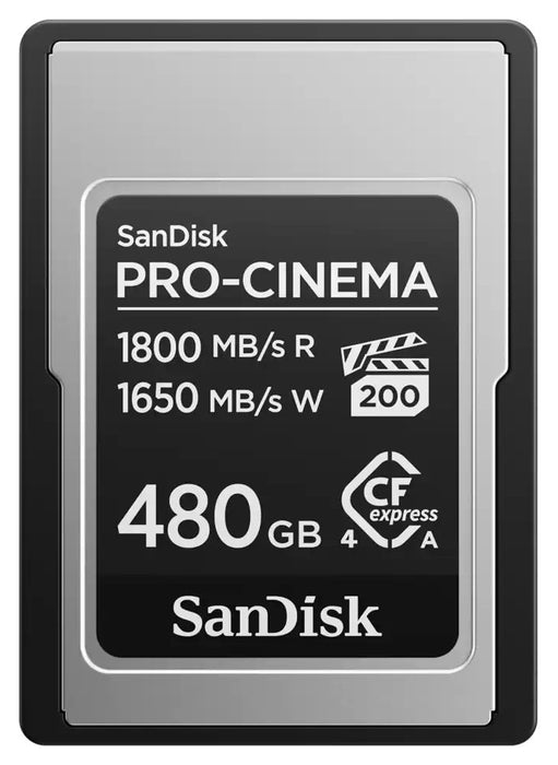 EAN 0619659217754 - SanDisk PRO-CINEMA CFexpress Type A Card - 480GB CFexpress tipo A imagen 1
