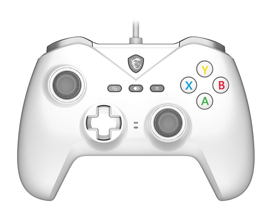 EAN 4711377334341 - MSI FORCE GC200 WHITE mando y volante Blanco USB Gamepad Analógico/Digital Android, PC imagen 1