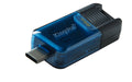 EAN 0740617330656 - Kingston Technology DataTraveler 80 M unidad flash USB USB Tipo C 3.2 Gen 1 (3.1 Gen 1) Negro, Azul imagen 5