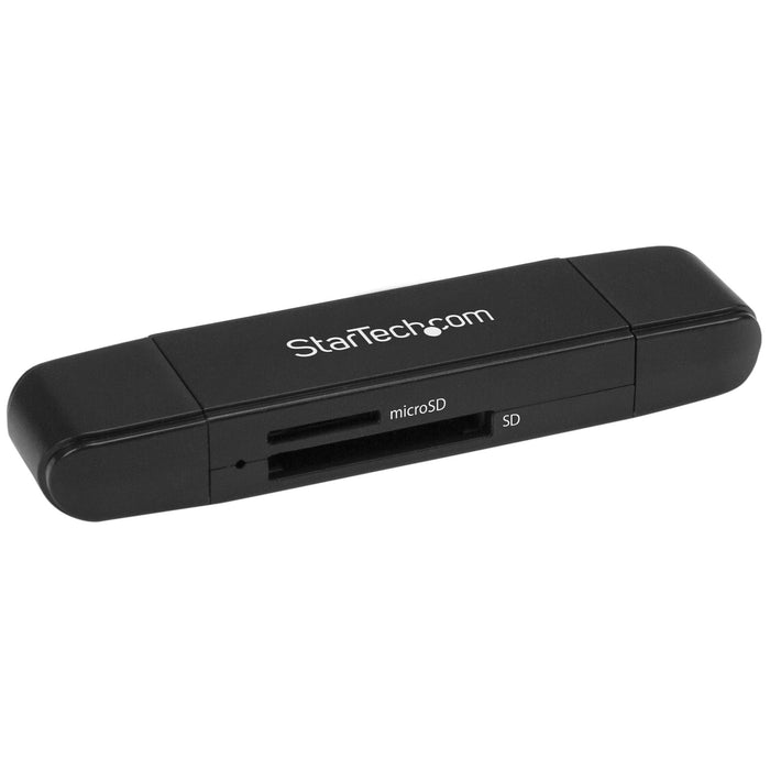 EAN 0065030868181 - StarTech.com SDMSDRWU3AC lector de tarjeta USB 3.2 Gen 1 (3.1 Gen 1) Type-A/Type-C Negro imagen 1
