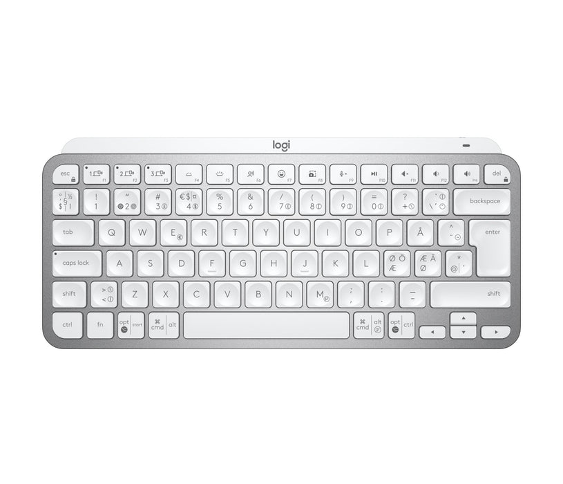 EAN 5099206101371 - Logitech 920-010605 teclado Oficina RF Wireless + Bluetooth QWERTY Nórdico Aluminio, Blanco imagen 5
