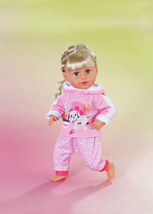 EAN 4001167837313 - BABY born Jogging Suit Pink 43cm Juego de ropita para muñeca imagen 6