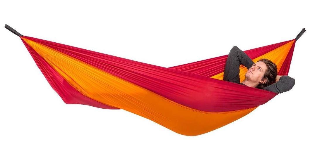 EAN 4030454006309 - AMAZONAS Adventure Hammock Hamaca colgante 1 personas(s) Nylon, Antidesgarros Naranja, Rojo imagen 4