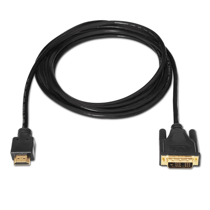 EAN 8436574700893 - AISENS A117-0090 adaptador de cable de vídeo 1,8 m HDMI tipo A (Estándar) DVI 18+1 Negro imagen 2