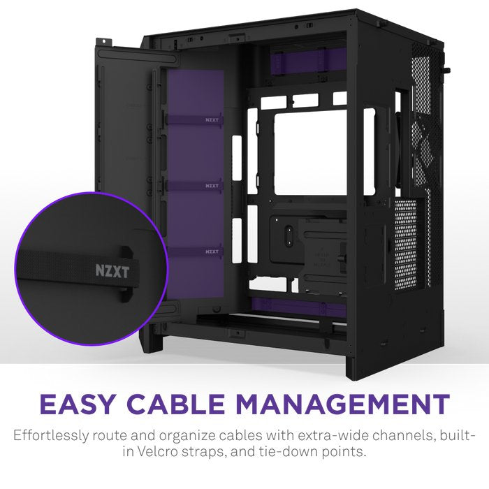 EAN 5056547207681 - NZXT H9 Flow RGB+ Midi Tower Negro imagen 9