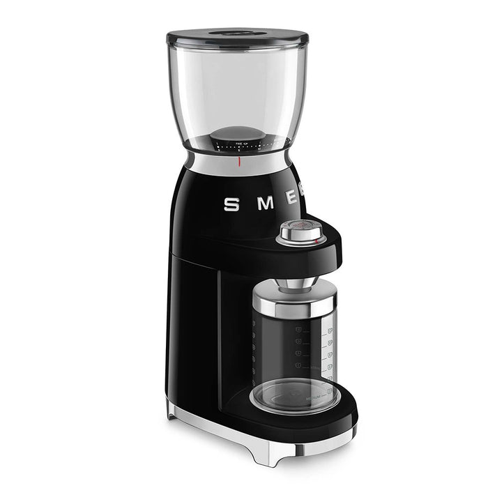 EAN 8017709317966 - Smeg CGF11BLEU molinillo de café 150 W Negro, Transparente imagen 4