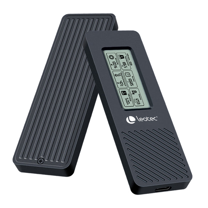 EAN 8436588882943 - Leotec LEM2EXT01 disco duro externo 0 GB USB Tipo C 3.2 Gen 2 (3.1 Gen 2) Negro imagen 3