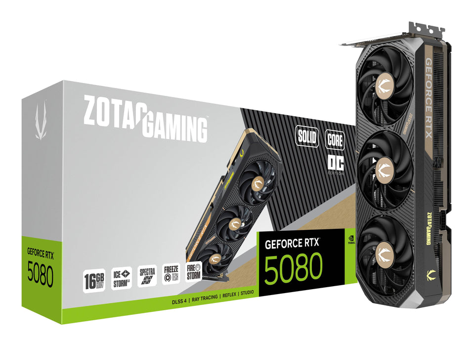 EAN 8886307700568 - Zotac GAMING GeForce RTX 5080 SOLID CORE OC NVIDIA 16 GB GDDR7 imagen 7