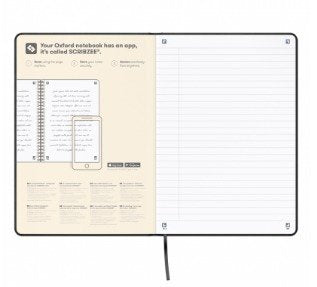 EAN 3020120180007 - Oxford 400154943 cuaderno y block A5 80 hojas Negro imagen 7