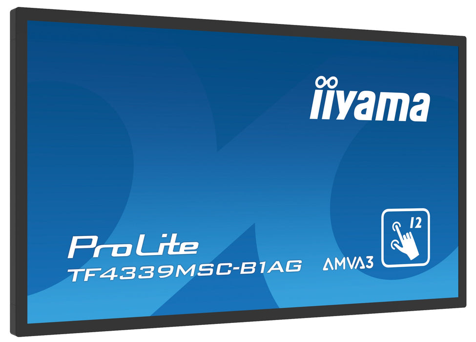 EAN 4948570118045 - iiyama ProLite TF4339MSC-B1AG pantalla para PC 109,2 cm (43") 1920 x 1080 Pixeles Full HD LED Pantalla tá imagen 6