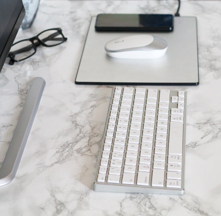 EAN 8436586740078 - SUBBLIM SUB-KB-3ADC200 teclado Universal QWERTY Español Plata, Blanco imagen 6