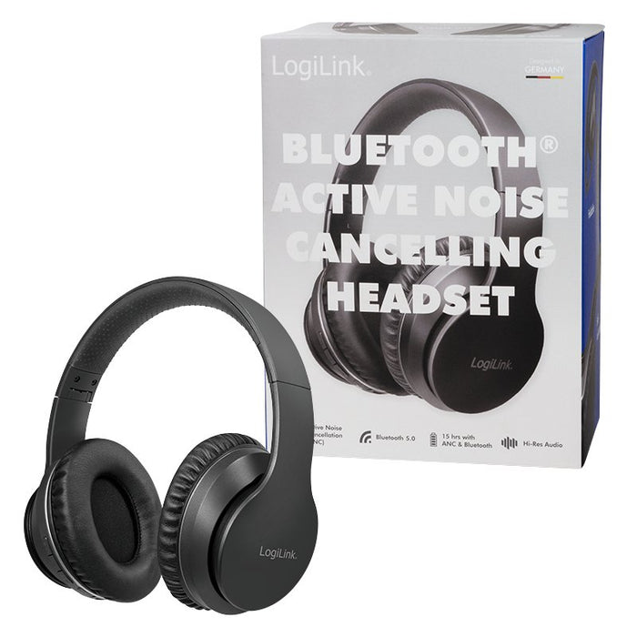 EAN 4052792057539 - LogiLink BT0053 auricular y casco Auriculares Inalámbrico Diadema Música Bluetooth Negro imagen 8