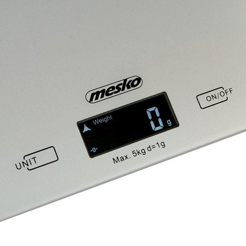 EAN 5908256834217 - Mesko Home MS 3145 Gris Encimera Rectángulo Báscula electrónica de cocina imagen 4