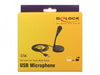 EAN 4043619658688 - DeLOCK 65868 micrófono Negro Micrófono para PC imagen 3