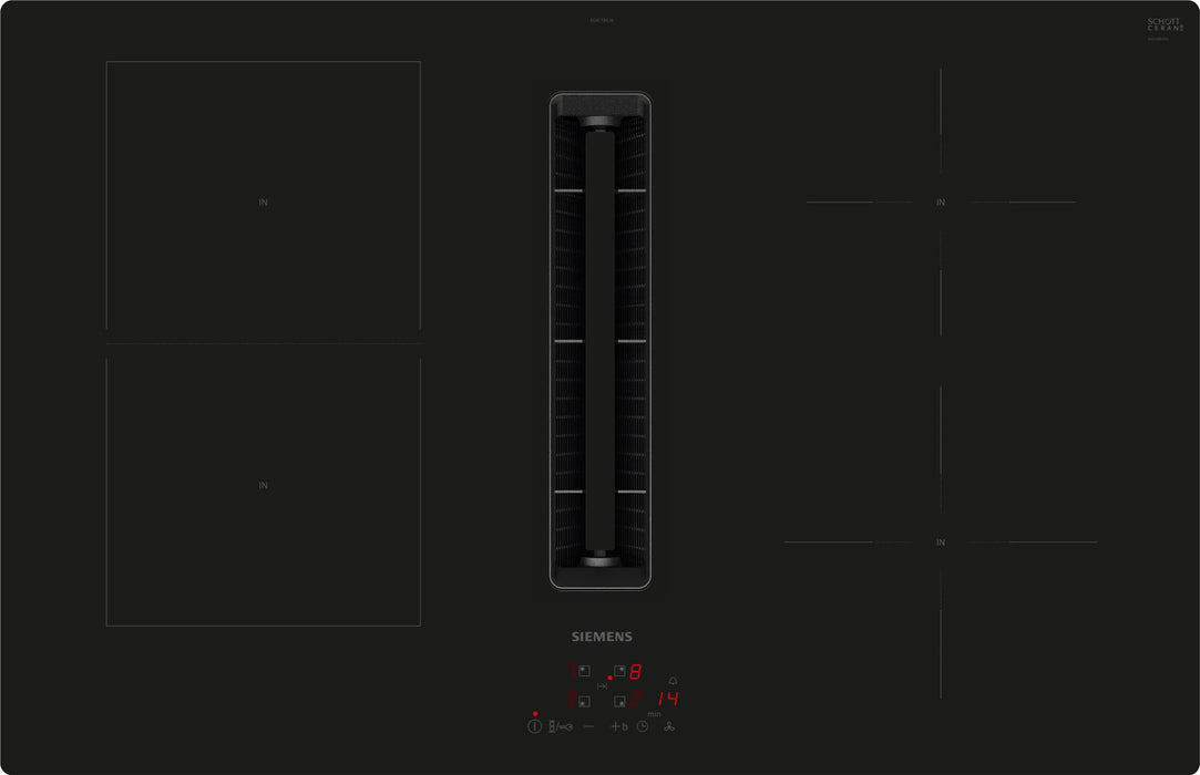 EAN 4242003946268 - Siemens iQ500 ED811BS16E hobs Negro Integrado 80 cm Con placa de inducción 4 zona(s) Campana integrada imagen 1