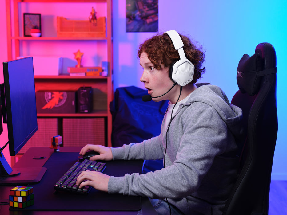 EAN 8713439254488 - Trust GXT492W Carus Auriculares Alámbrico Diadema Juego Blanco imagen 10