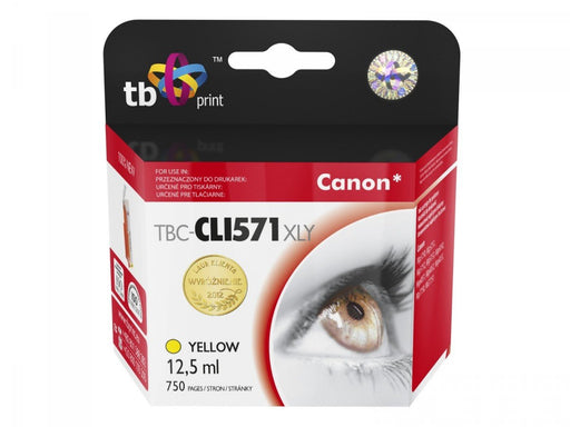 EAN 5901500505796 - TB Print TBC-CLI571XLY cartucho de tinta 1 pieza(s) Amarillo imagen 1