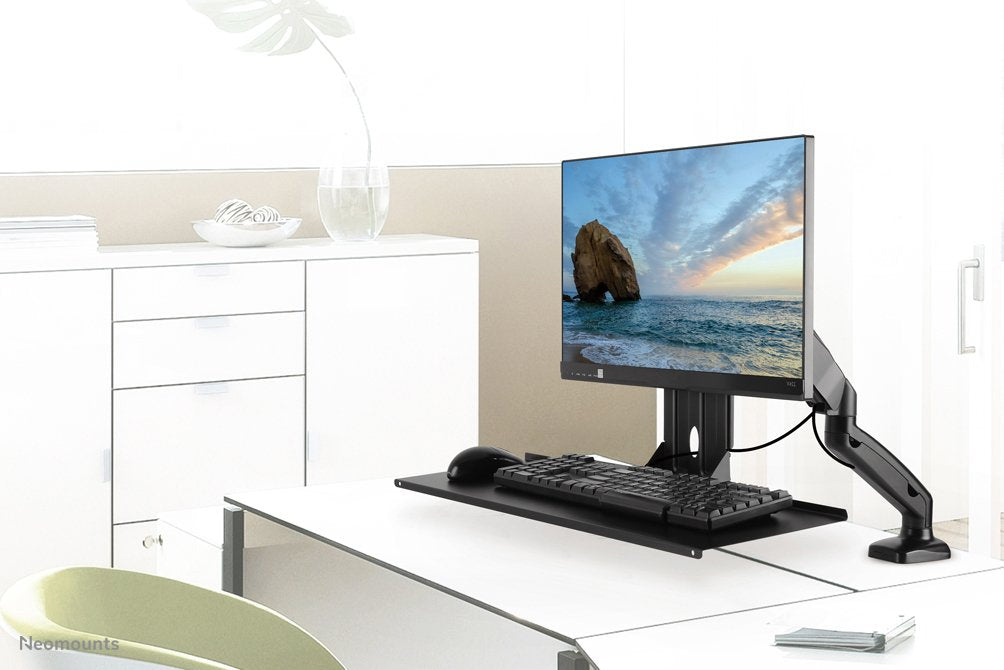 EAN 8171371445966 - Neomounts KEYB-V200BLACK soporte para ordenador portátil Negro 81,3 cm (32") imagen 7