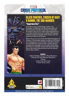 EAN 0841333126124 - Asmodee MCP: Black Panther & Namor 90 min Expansión de juego de mesa Guerra imagen 4