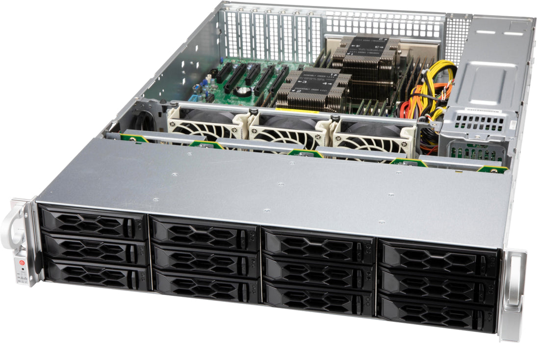 EAN 672042384402 - Supermicro CSE-LA26E1C4-R609LP carcasa de ordenador Estante Negro, Gris 650 W imagen 1