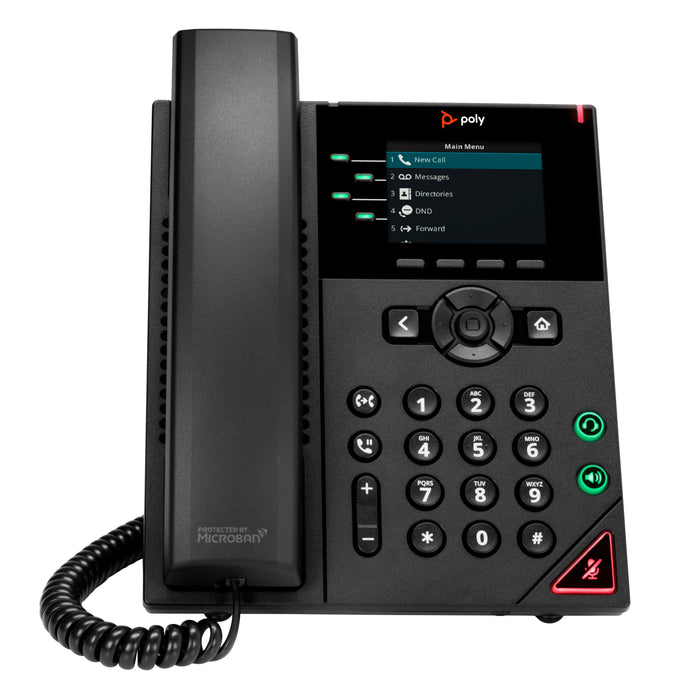 EAN 5715063792537 - Poly VVX 250 4-Line IP Phone and PoE-enabled teléfono IP Negro LED imagen 1