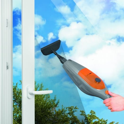 EAN 4006160636215 - Clatronic DR 3539 Limpiador a vapor portátil 0,3 L 1500 W Gris, Naranja imagen 4