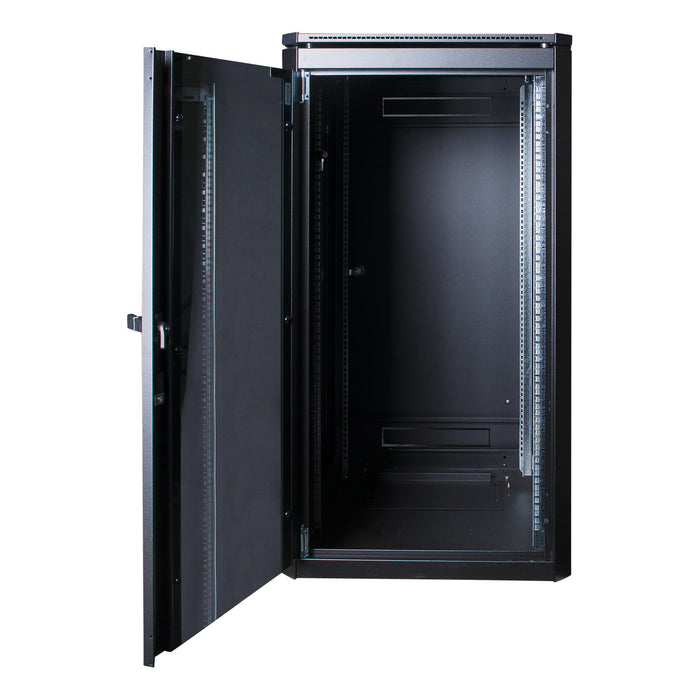 EAN 5420016845887 - LOGON RDL22U68BL armario rack 22U Rack o bastidor independiente Negro imagen 2