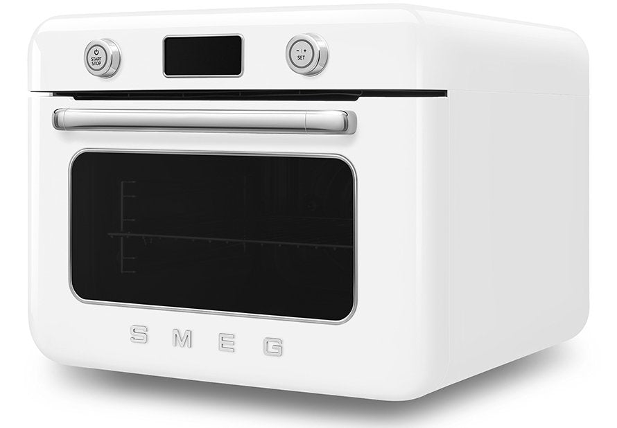 EAN 8017709333843 - Smeg COF01WHEU horno de vapor Pequeño Acero inoxidable, Blanco Botones, Giratorio imagen 2