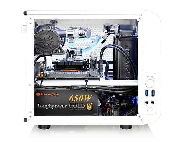 EAN 4717964402523 - Thermaltake Core V1 Snow Edition Cubo Blanco imagen 2