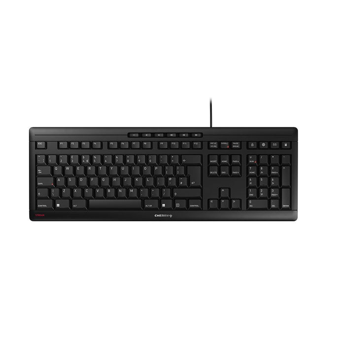 EAN 4025112090219 - CHERRY STREAM teclado Oficina USB QWERTY Inglés del Reino Unido Negro imagen 1