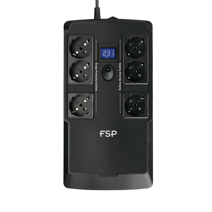 EAN 4713224521157 - FSP NanoFit 800 sistema de alimentación ininterrumpida (UPS) En espera (Fuera de línea) o Standby (Offlin imagen 2