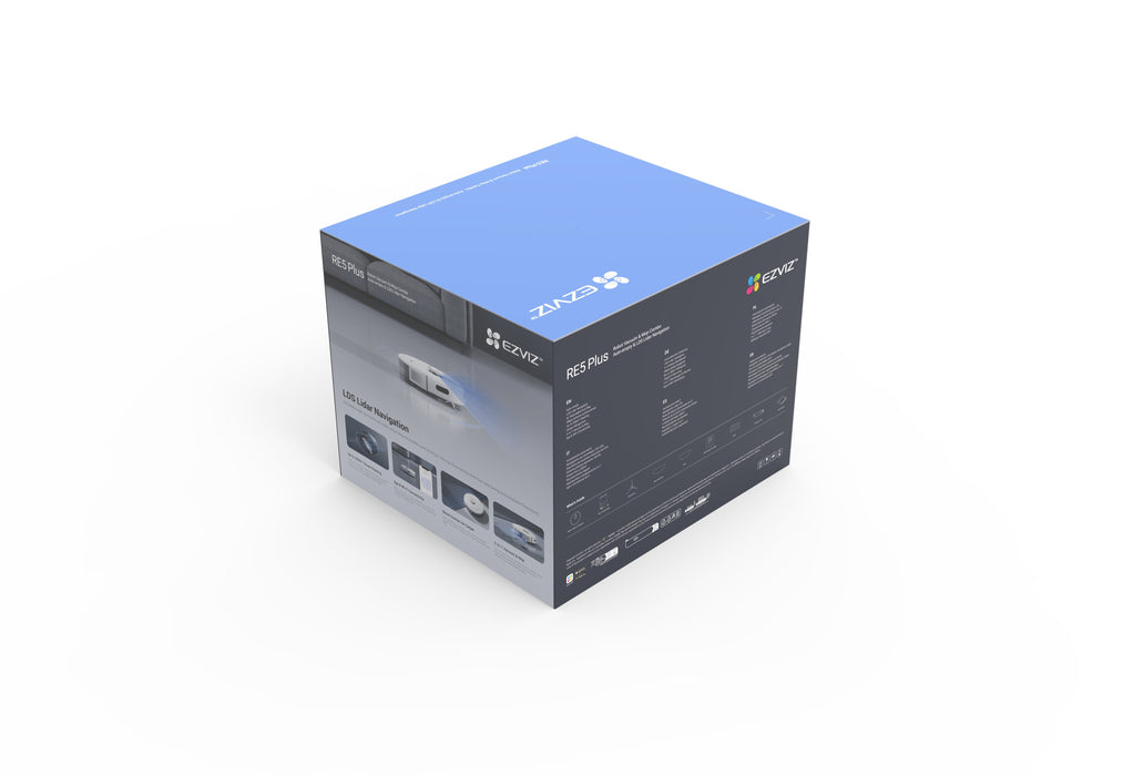 EAN 6941545618302 - EZVIZ RE5 PLUS 0,35 L Bolsa para el polvo Blanco imagen 19