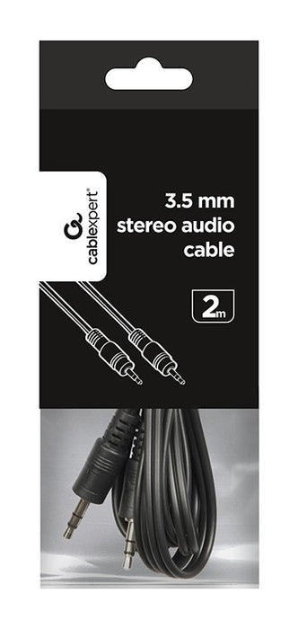 EAN 8716309092036 - Gembird CCA-404-2M cable de audio 3,5mm Negro imagen 2