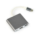 EAN 8716309112055 - Gembird A-CM-HDMIF-02-SG Adaptador gráfico USB 3840 x 2160 Pixeles Gris imagen 1