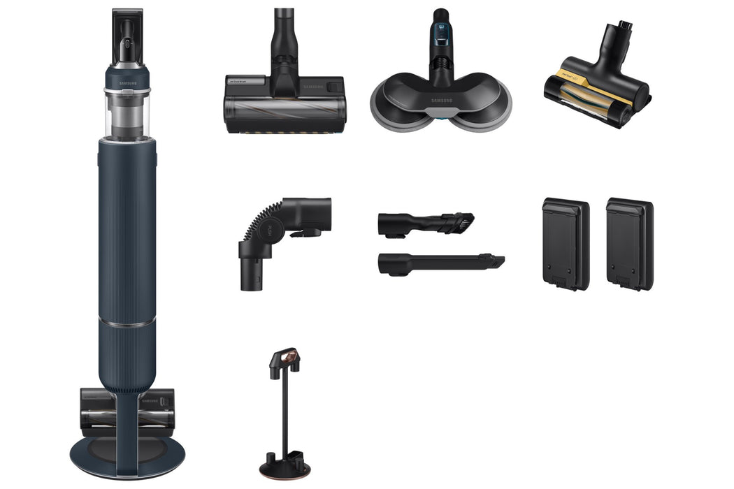 EAN 8806095109053 - Samsung VS20B95973B Aspiradora escoba 2 en 1 Batería Secar Bolsa para el polvo 580 W Negro, Azul, Cromo imagen 1