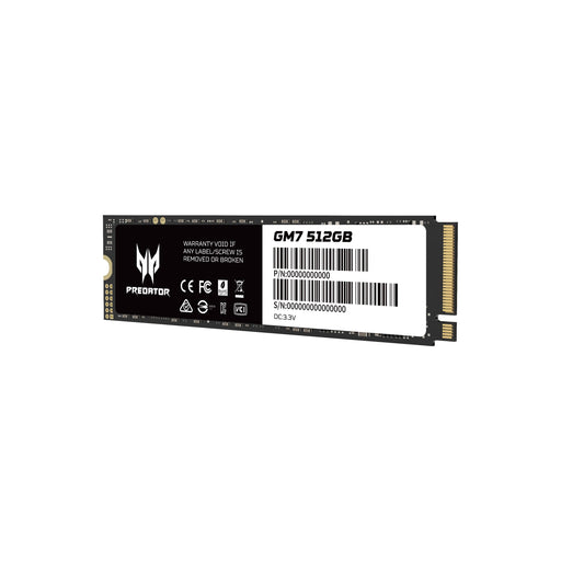 EAN 6955914619111 - Predator GM7-512GB M.2 PCI Express 4.0 NVMe imagen 2