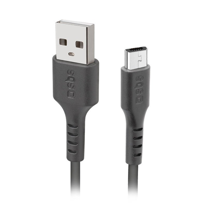 EAN 8018417233425 - SBS TECABLEMICRO2K cable USB USB 2.0 2 m USB A Micro-USB B Negro imagen 1