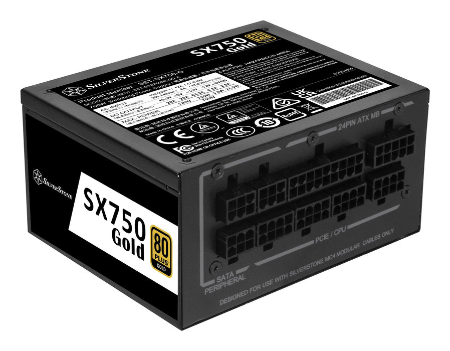 EAN 4710679813820 - Silverstone SX750 Gold unidad de fuente de alimentación 750 W 20+4 pin ATX SFX Negro imagen 7
